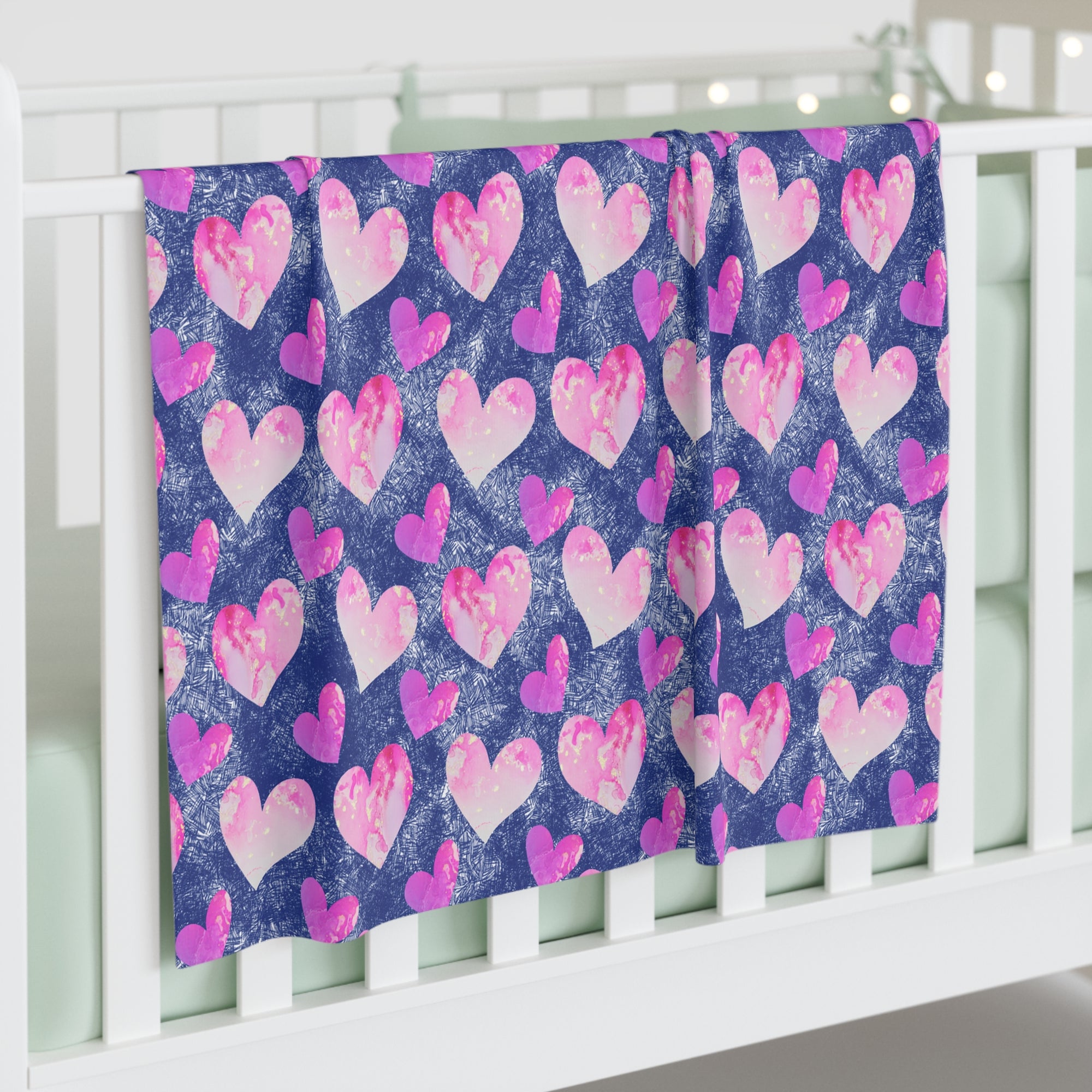 Heart Baby Swaddle Blanket