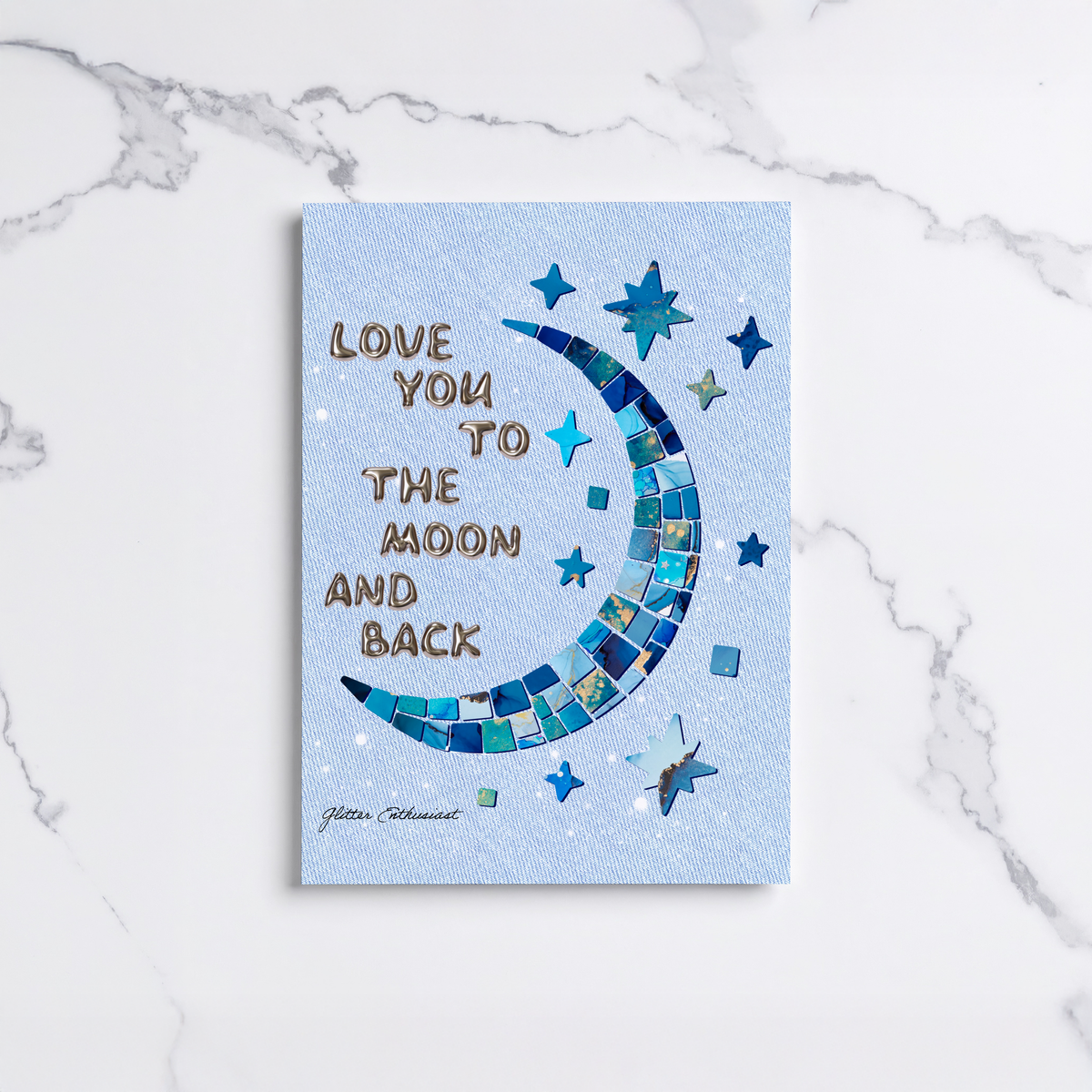 Love You To The Moon And Back Print