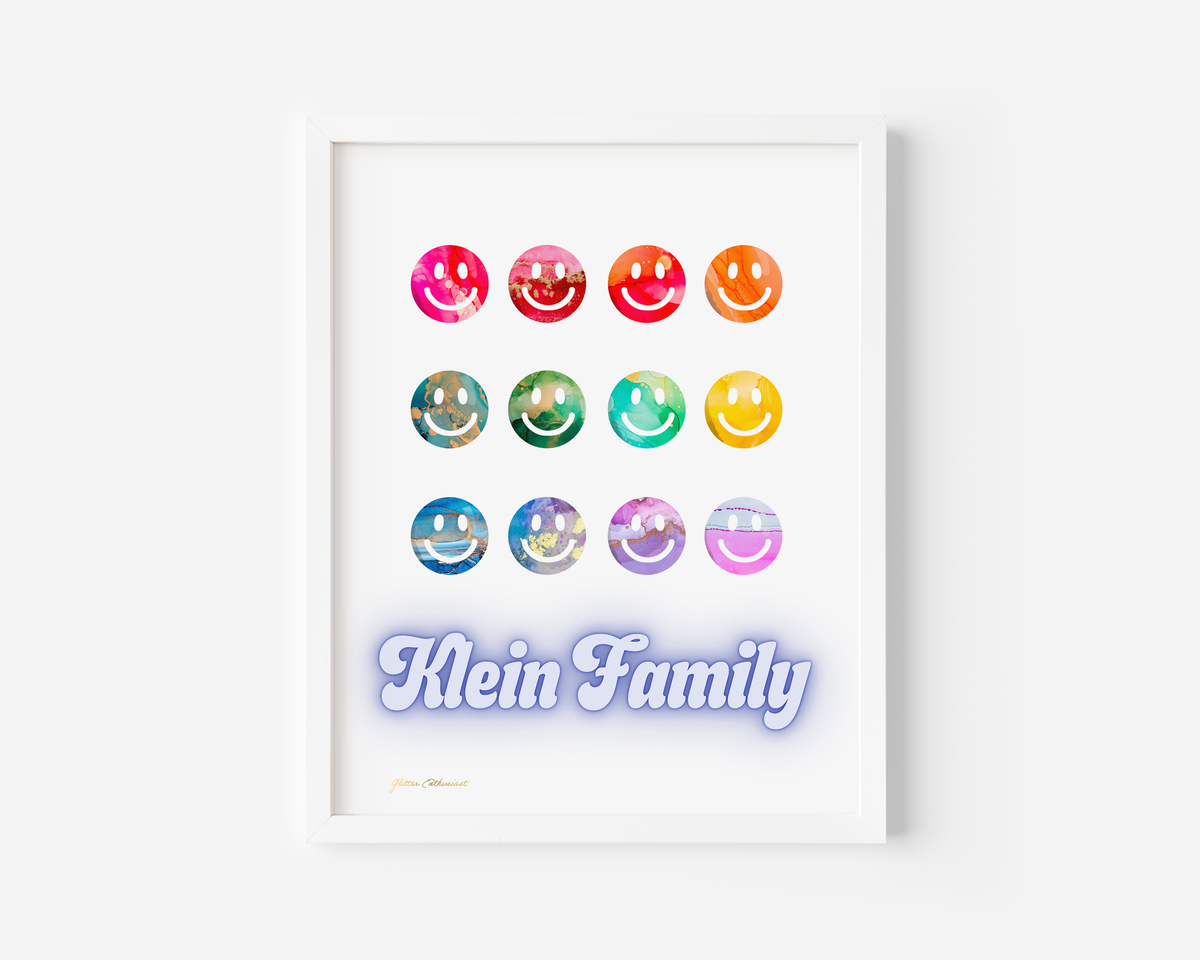 Personalized Wall Art - Happy Happies