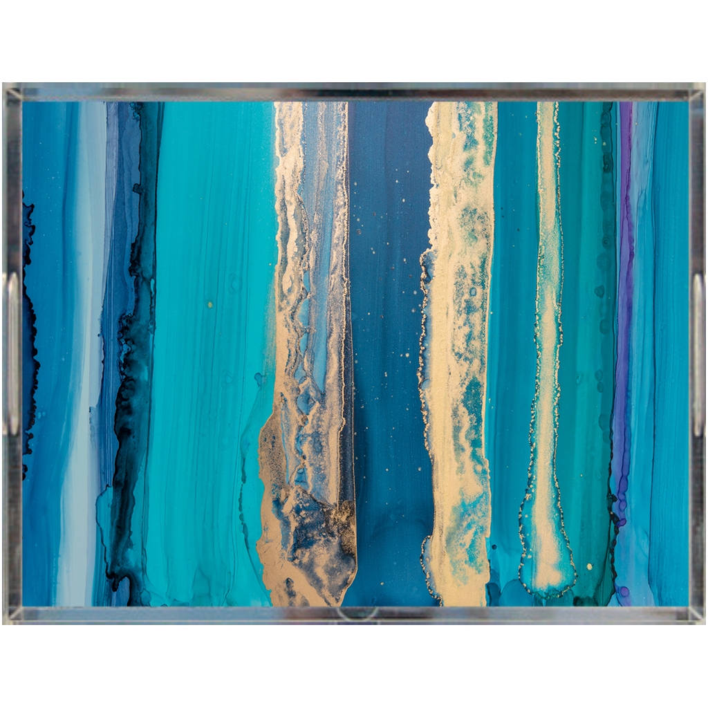 Home Decor Acrylic Tray - Kai - Glitter Enthusiast