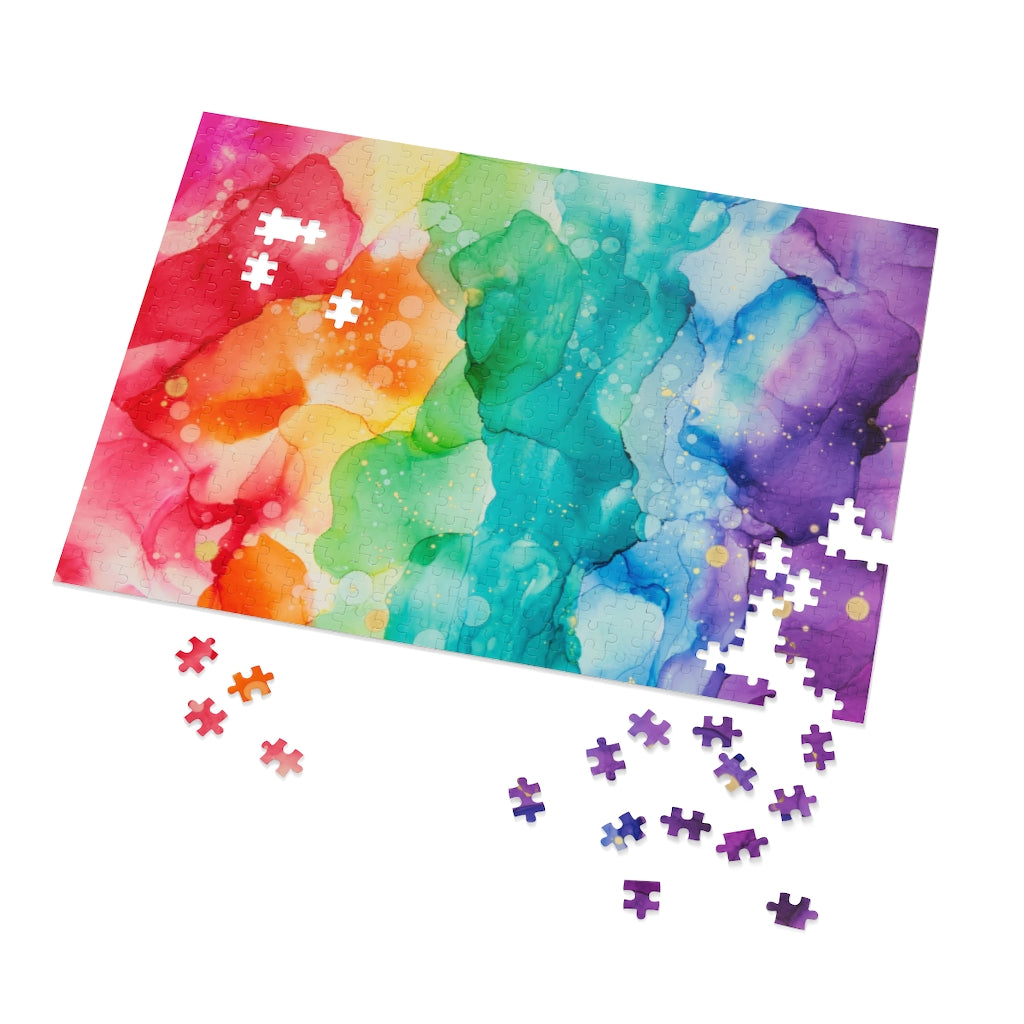 Happy Rainbow Jigsaw Puzzle (500 Piece)