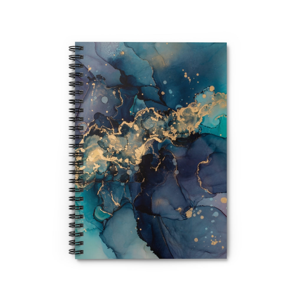 Desk Spiral Notebook - Ella - Glitter Enthusiast