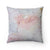 Home Decor Faux Suede Square Pillow - Alyssa - Glitter Enthusiast