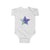 Infant Fine Jersey Bodysuit - Hallie Star Purple