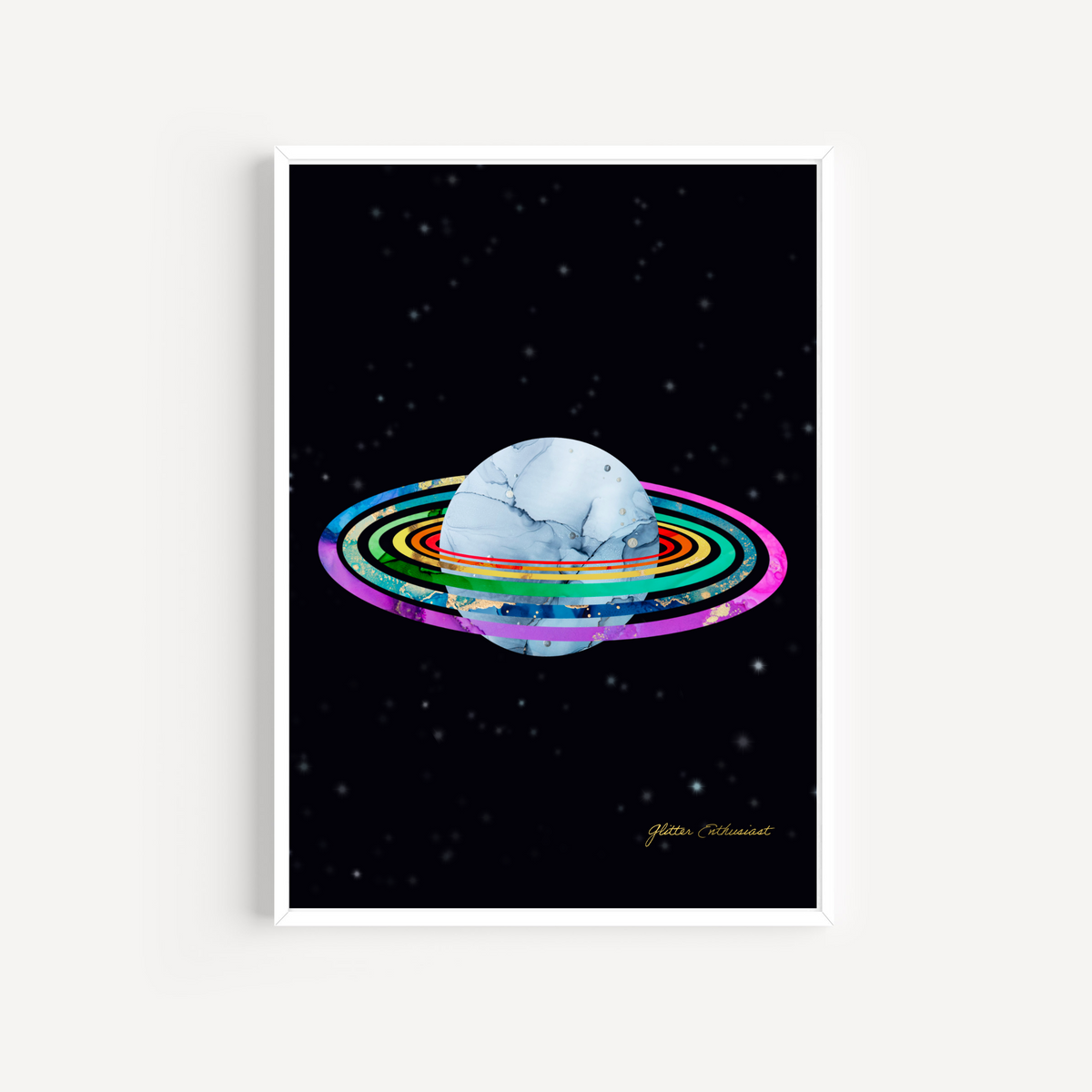4 Pack of Space Prints