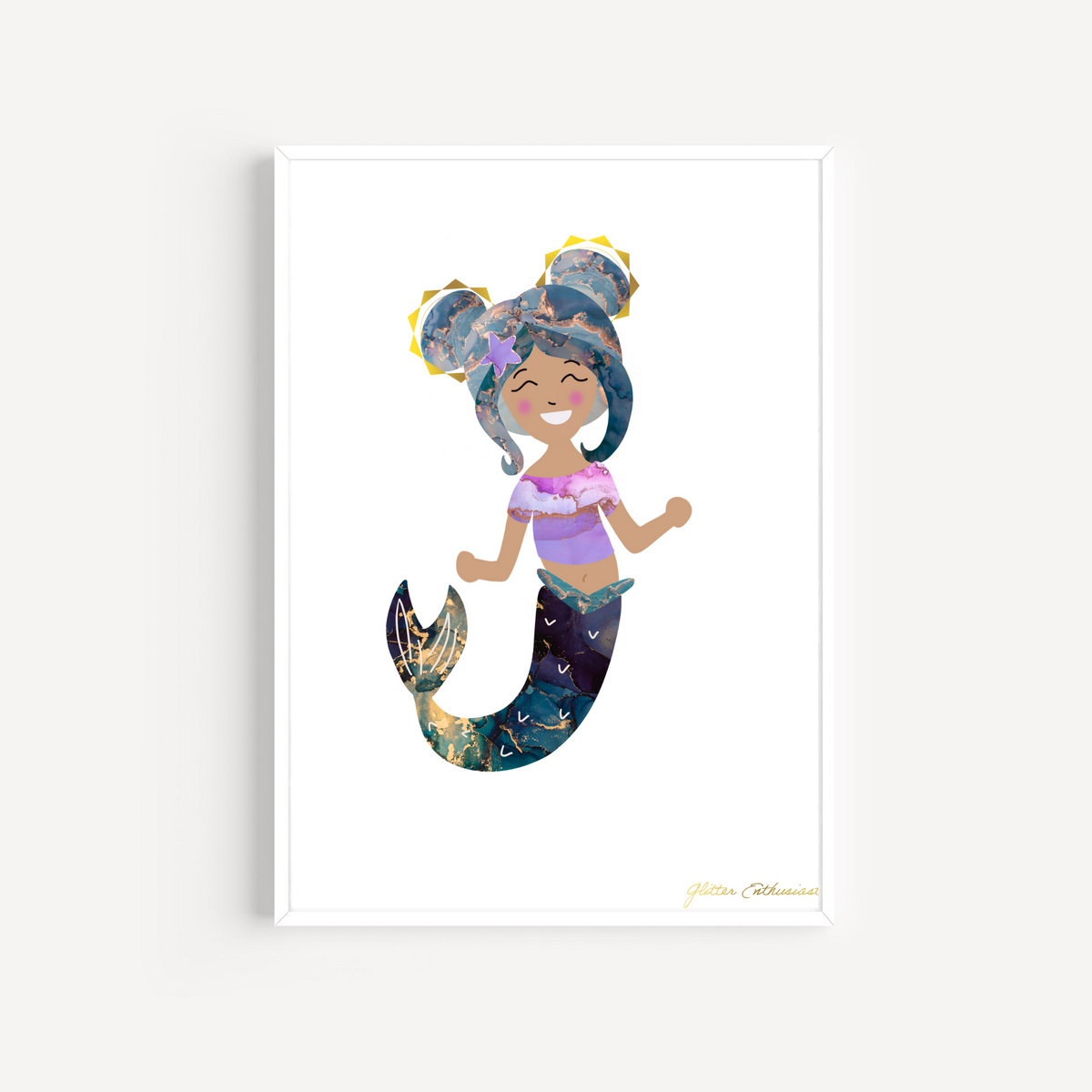 Sierra Mermaid Print