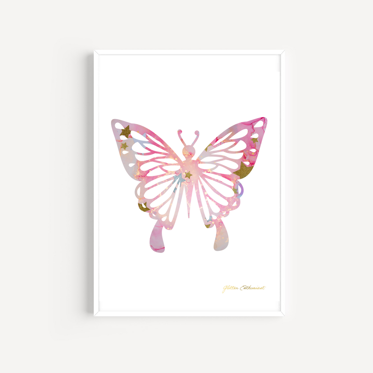 Sparkle Butterfly Print