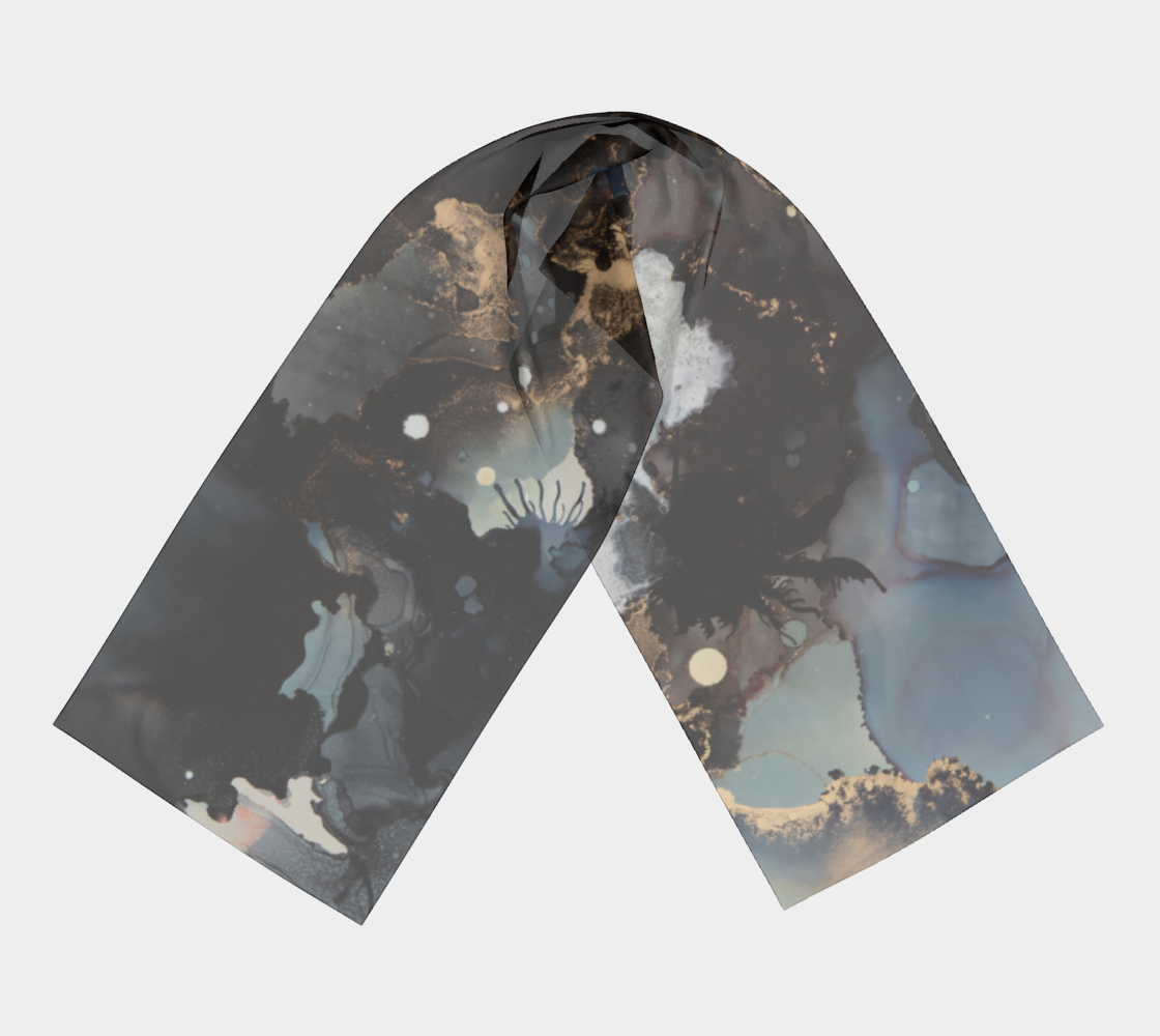 Accessories Lightweight Chiffon Scarf - Ginger - Glitter Enthusiast