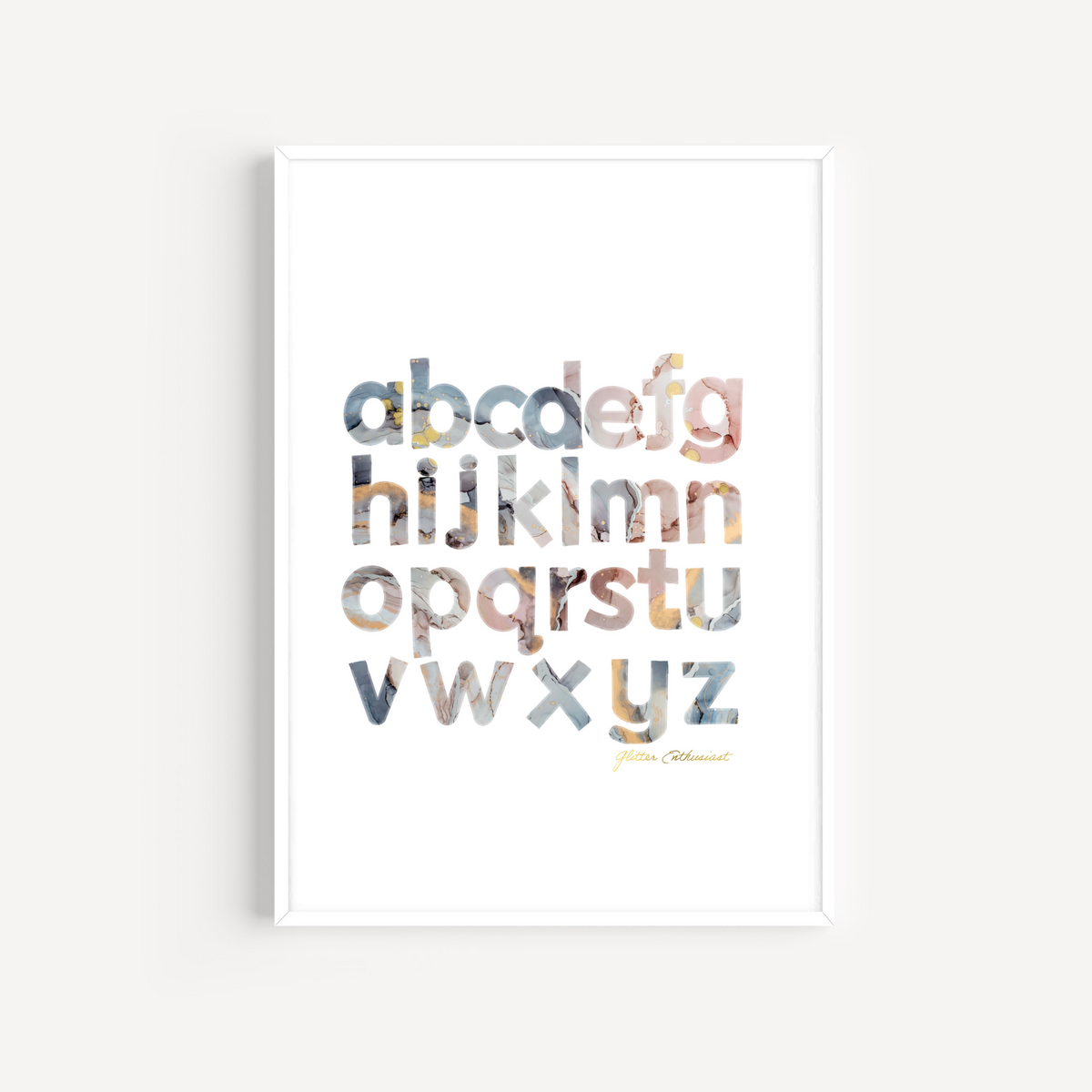 Harper Alphabet Print
