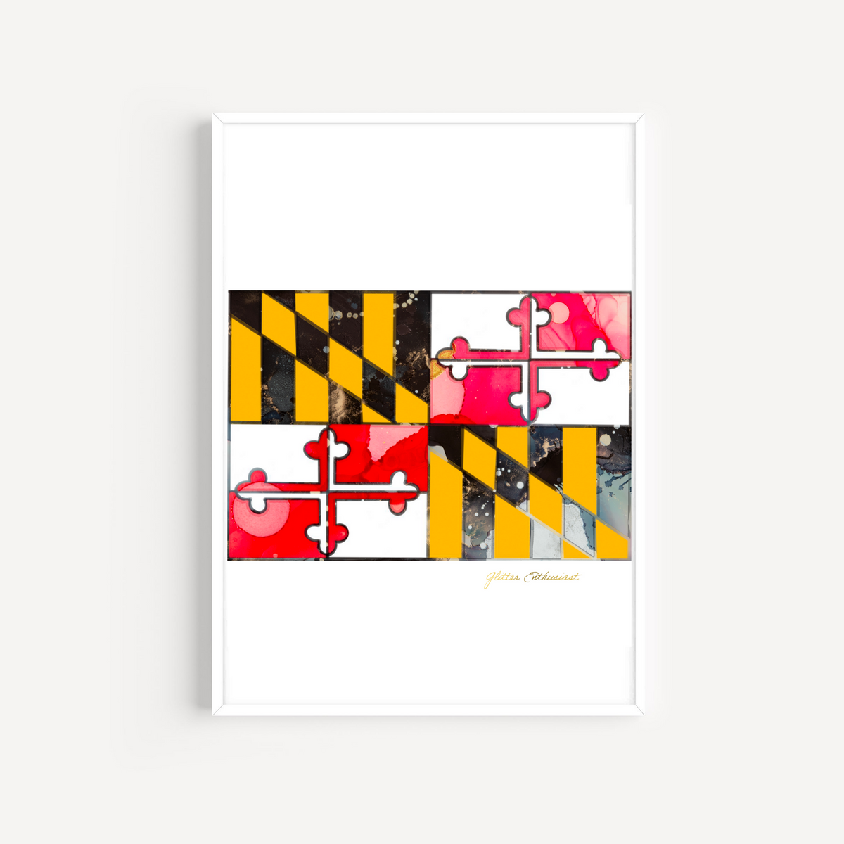 We love Maryland Print