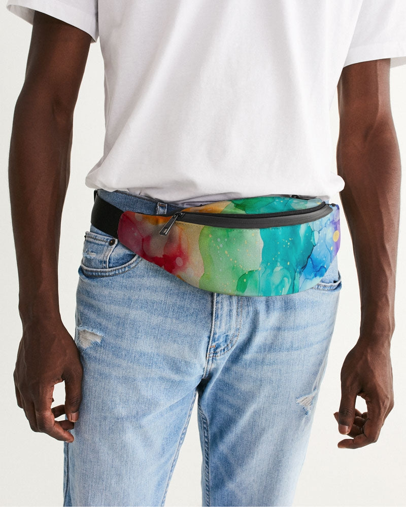 Crossbody Sling Bag - Happy Rainbow