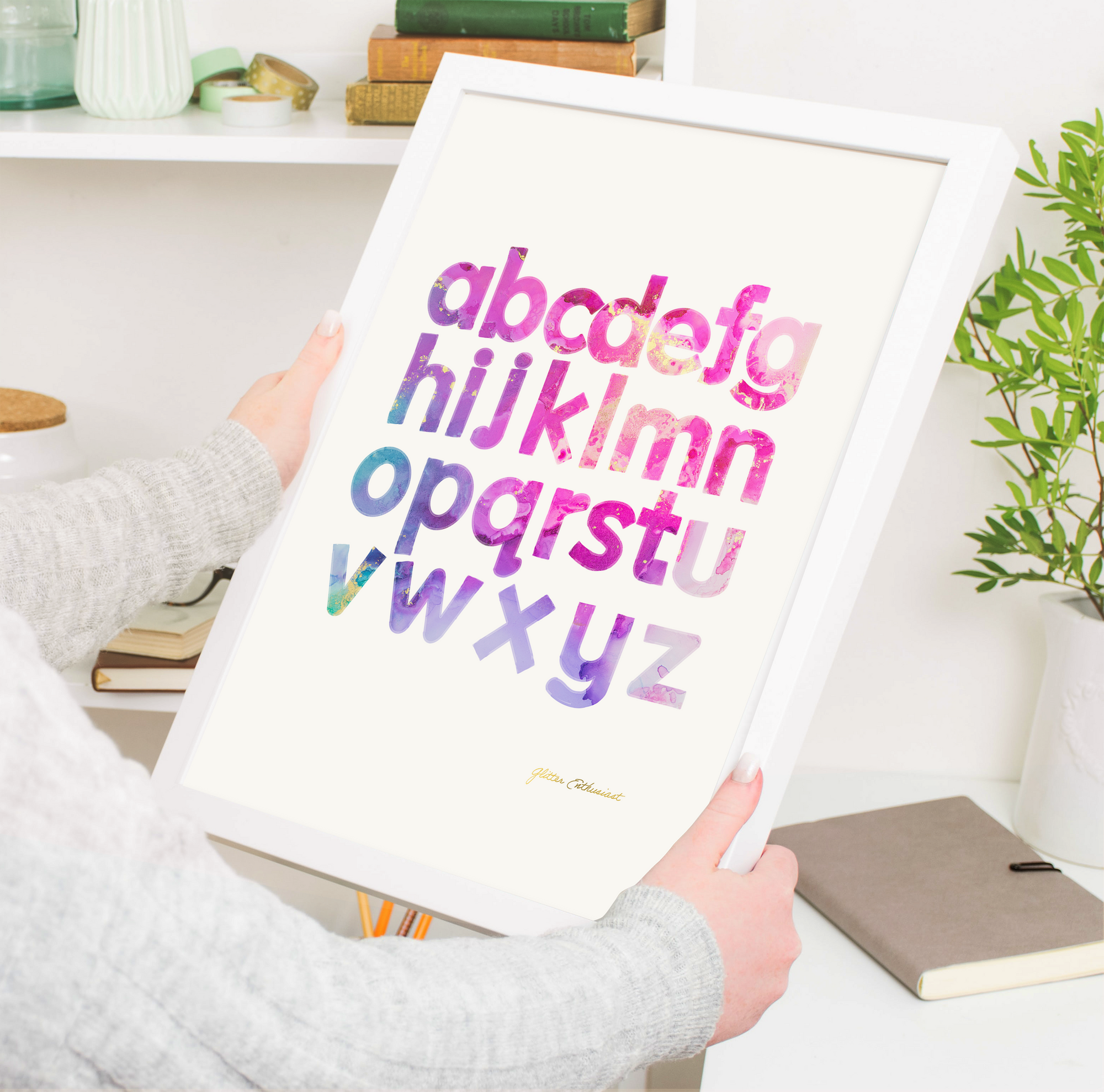 Hallie Alphabet Print
