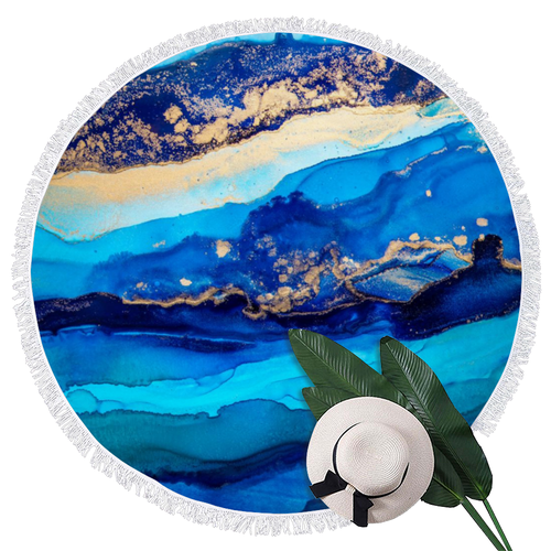 Market - Circular Beach Towel