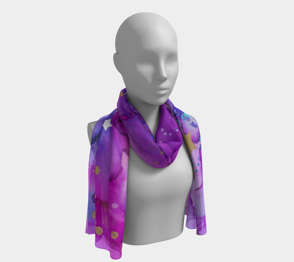 Lightweight Chiffon Scarf - Emma